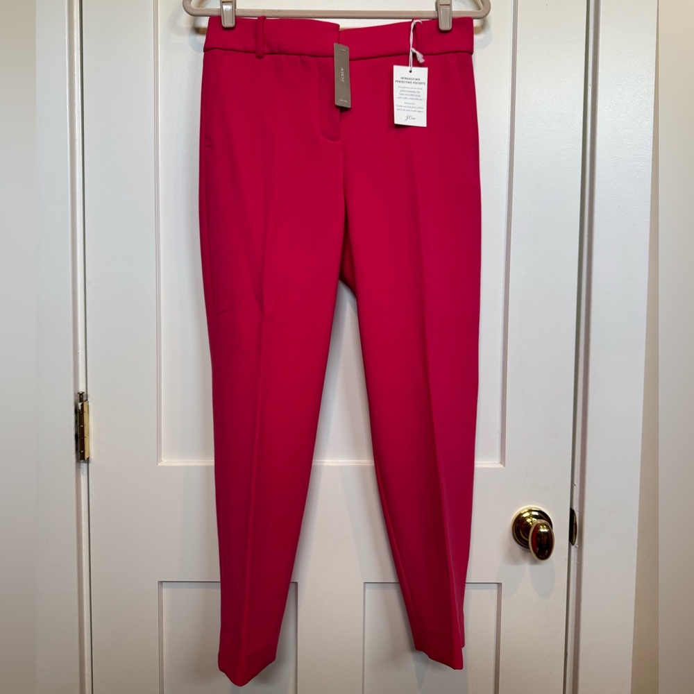 J. Crew Women's Cameron Trousers in Pink